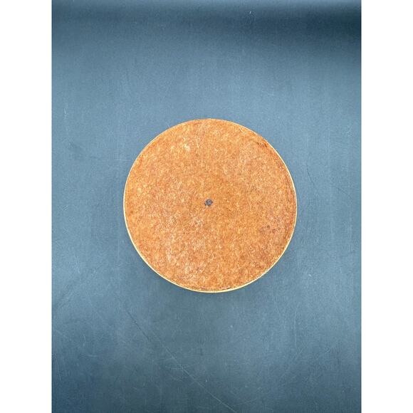 Vintage MCM BOHO Fiberglass Decorative Bowl on Wood Base wButterflies - Picture 7 of 8